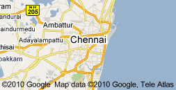 Chennai City Map