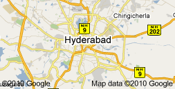 Hyderabad City Map