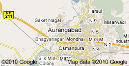 Aurangabad City Map